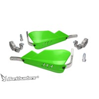 BARKBUSTERS JET HANDGUARD TAPERED TWO POINT MOUNT - GREEN