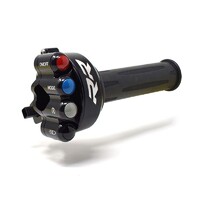 JETPRIME QUICK THROTTLE TWIST GRIP WITH INTEGRATED SWITCHES - BMW S1000RR RACE