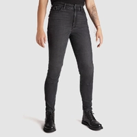 PANDO MOTO KAYA WOMENS SKINNY JEANS ARMALITH GREY