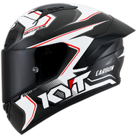 KYT NZ RACE COMPETITION CARBON WHITE