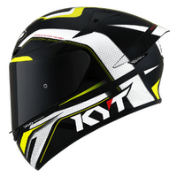 KYT TT-COURSE GRAND PRIX HELMET BLACK YELLOW