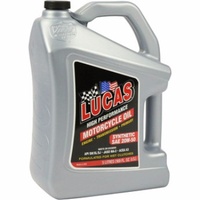 LUCAS HIGH PERFORMANCE MOTORCYCLE OIL SYNTHETIC SAE 20W-50 5L