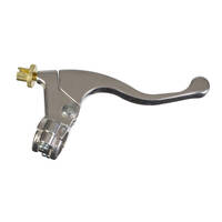 WHITES SHORTY BRAKE LEVER ASSEMBLY - HONDA - POLISHED