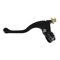 WHITES SHORTY CLUTCH LEVER ASSEMBLY BLACK - HONDA