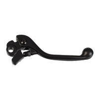 WHITES FORGED BRAKE LEVER - KAWASAKI SUZUKI - BLACK