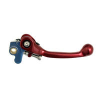 WHITES FOLDING BRAKE LEVER RED - HONDA CR/CRF