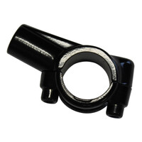 WHITES LEVER BRACKET - 2PCE MIRROR MOUNT ONLY BLACK FOR 10MM MIRRORS