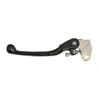 WHITES FOLDING CLUTCH LEVER BLACK - KAWASAKI KX/KXF '94-04 SUZUKI RMZ '04-11