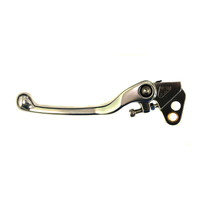 WHITES FOLDING CLUTCH LEVER SILVER - YAMAHA YZ '94-99/ SUZUKI RM '00-09