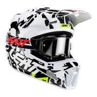 LEATT 23 HELMET KIT MOTO 3.5 V23 ZEBRA