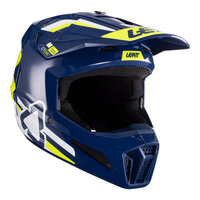 LEATT 24 HELMET MOTO 3.5 JUNIOR V24 BLUE 