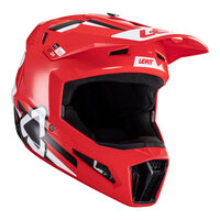 Leatt Helmet Moto 3.5 Jnr V24 - Red  