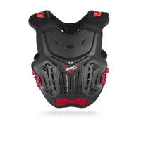 LEATT CHEST PROTECTOR 4.5 JUNIOR BLACK RED