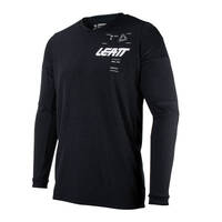 LEATT 24 MOTO JERSEY 4.5 WINDBLOCK BLACK