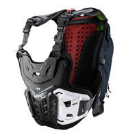 LEATT CHEST PROTECTOR 4.5 HYDRA BLACK RED