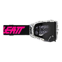 LEATT GOGGLE VELOCITY 6.5 BONES SMOKE 28%