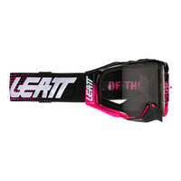 LEATT GOGGLE VELOCITY 6.5 NEON PINK LIGHT GREY 58%