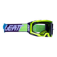 LEATT GOGGLE VELOCITY 5.5 NEON YELLOW LIGHT GREY 58%