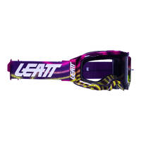 LEATT GOGGLE VELOCITY 5.5 ZEBRA NEON LIGHT GREY 58%