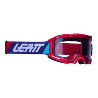 LEATT GOGGLE VELOCITY 4.5 RED CLEAR 83%