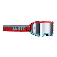 LEATT GOGGLE VELOCITY 4.5 FUEL IRIZ SILVER 50%