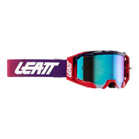 LEATT GOGGLE VELOCITY 5.5 IRIZ SUNDOWN BLUE ULTRA CONTRAST 26%