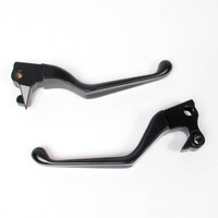 WHITES LEVER ASSEMBLY PAIR - HARLEY DAVIDSON SPORTSTER '04 - BLACK