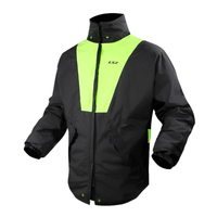 LS2 X-RAIN JACKET BLACK HI-VIS YELLOW