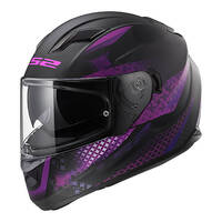 LS2 FF320 STREAM EVO LUX MATT BLACK PINK