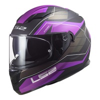 LS2 FF320 STREAM EVO MERCURY MATT PURPLE TITANIUM