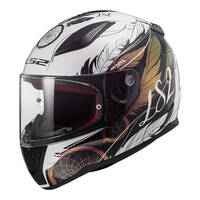 LS2 FF353 RAPID II BOHO HELMET WHITE BLACK PURPLE