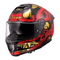 LS2 FF808 STREAM II DRAKO BLACK RED