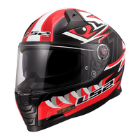 LS2 FF811 VECTOR II BUNTRI BLACK RED