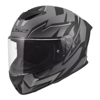 LS2 FF820 RAPID III XTREM BLACK GREY
