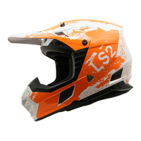 LS2 MX706 COZ HYDE HELMET ORANGE WHITE 06