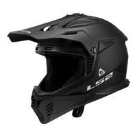 LS2 MX708 FAST II HELMET MATTE BLACK 06