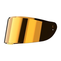 LS2 FF807 DRAGON VISOR -  IRIDIUM GOLD