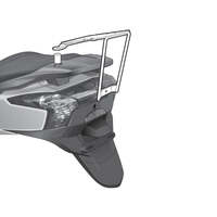 SHAD TOP CASE MOUNT - KYMCO DOWN TOWN 125/300 '09-15 