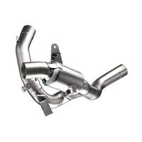 LEO VINCE LINK PIPE (CAT ELIM.) STAINLESS M'STRADA 1200/S '10-14 (orig. & LV slip-on) (fits w orig. c stand)