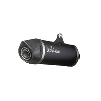 LEO VINCE SLIP-ON STAINLESS BLACK NERO MUFFLER VERSYS 1000 '19> (fits w orig. pann & center stand)