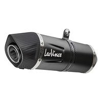 LEO VINCE SLIP-ON STAINLESS BLACK LV ONE EVO MUFFLER F 700 / 800 GS/GSA '17-18 (Fits w orig. pann)