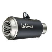 LEO VINCE SLIP-ON STAINLESS BLACK LV-10 MUFFLER CMX 500 REBEL '17>