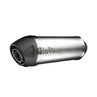 LEO VINCE SLIP-ON TWIN TIP STAINLESS LV ONE MUFFLER FZ6 / FAZER 600 '04-06