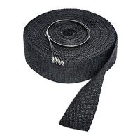 LEO VINCE WRAP KIT BLACK 800° C 15M x 52mm 4 x 350mm ball-lock clamps