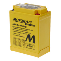 MOTOBATT BATTERY QUADFLEX AGM - MB12U