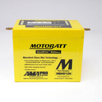 MOTOBATT BATTERY QUADFLEX AGM - MBHD12H