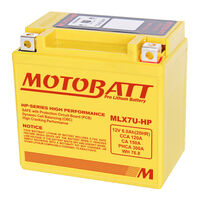 MOTOBATT PRO LITHIUM BATTERY - MLX7U-HP