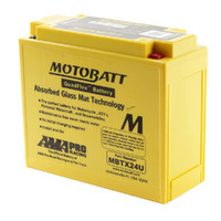 MOTOBATT BATTERY QUADFLEX AGM - MBTX24U