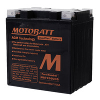 MOTOBATT BATTERY QUADFLEX AGM - MBTX30UHD