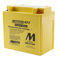 MOTOBATT BATTERY QUADFLEX AGM - MBYZ16-H